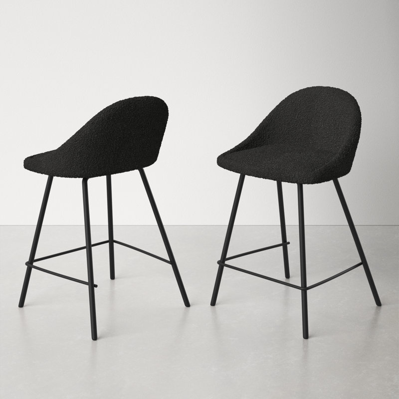 Holmes Boucle Bar & Counter Stool & Reviews AllModern